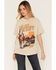 Image #1 - Ariat Women's Way Out West Short Sleeve Graphic Tee, Tan, hi-res