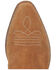Dingo Women's Buckskin Western Fashion Booties - Snip Toe , Brown, hi-res