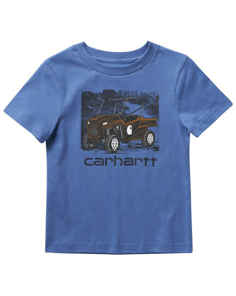 Carhartt Toddler Boys' Trail Runner Graphic T-Shirt, Blue, hi-res