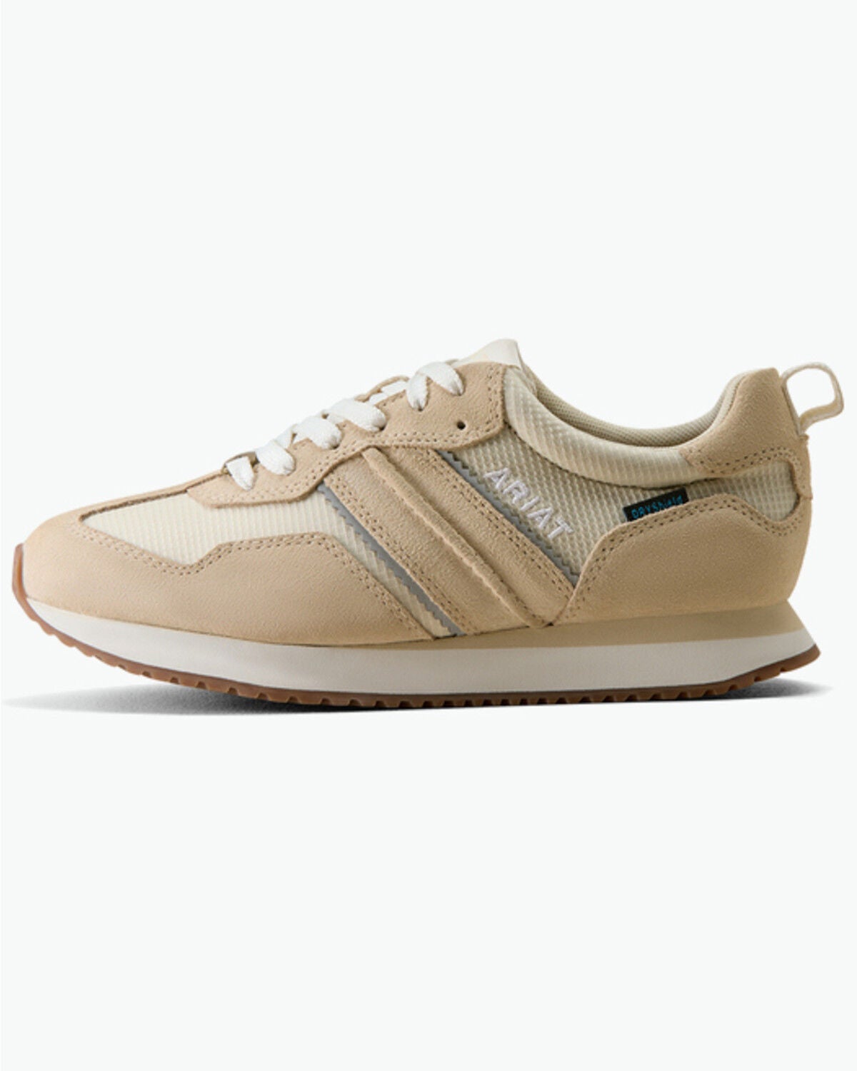Image #2 - Ariat Women's Ranch Runner Waterproof Casual Shoes, Beige, hi-res