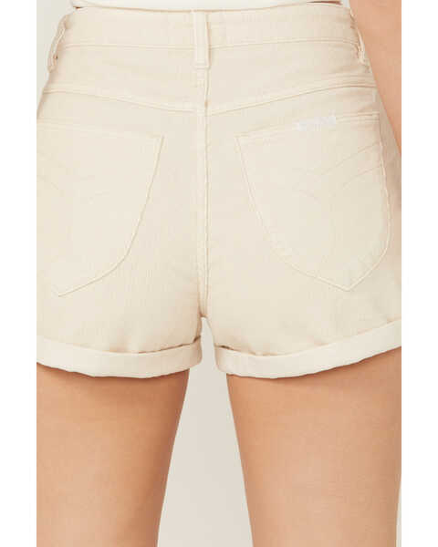 Image #4 - Rolla's Women's High Rise Corduroy Dusters Slim Shorts , Sand, hi-res