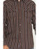 Image #3 - Moonshine Spirit&reg; Men's Timberwolf Striped Long Sleeve Snap Flannel Shirt, Black, hi-res