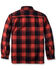 Image #2 - Carhartt Men's Relaxed Fit Sherpa Lined Flannel Shirt Jacket, Maroon, hi-res