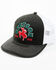 Image #1 - Stetson Men's Bronc Rider Mexico Flag Trucker Cap, Black, hi-res