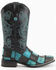 Ferrini Men's Fuego Western Boots - Broad Square Toe, Black, hi-res