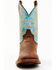 Dan Post Men's Performance Western Boots - Broad Square Toe , Blue, hi-res