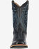 Image #3 - Smoky Mountain Men's Hidalgo Performance Western Boots - Square Toe, Black, hi-res