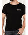 Image #3 - Moonshine Spirit Men's Acoustic Guitar Flag Graphic Short Sleeve T-Shirt, Black, hi-res