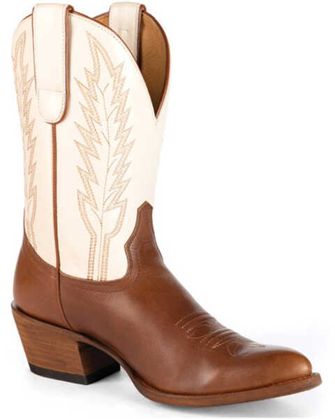 Macie Bean Women's Oh My Macie Western Boots - Round Toe , Tan, hi-res