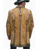 Image #2 - Kobler Leather Men's Fargo Beaded Long Jacket, Tan, hi-res