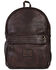 Image #1 - Scully Men's Leather Backpack, Chocolate, hi-res