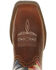 Image #6 - Durango Women's Lady Rebel Patriotic Flag Work Boots - Steel Toe, Brown, hi-res