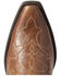 Image #4 - Ariat Women's Heritage D Stretch Fit Western Boot - Snip Toe, Brown, hi-res
