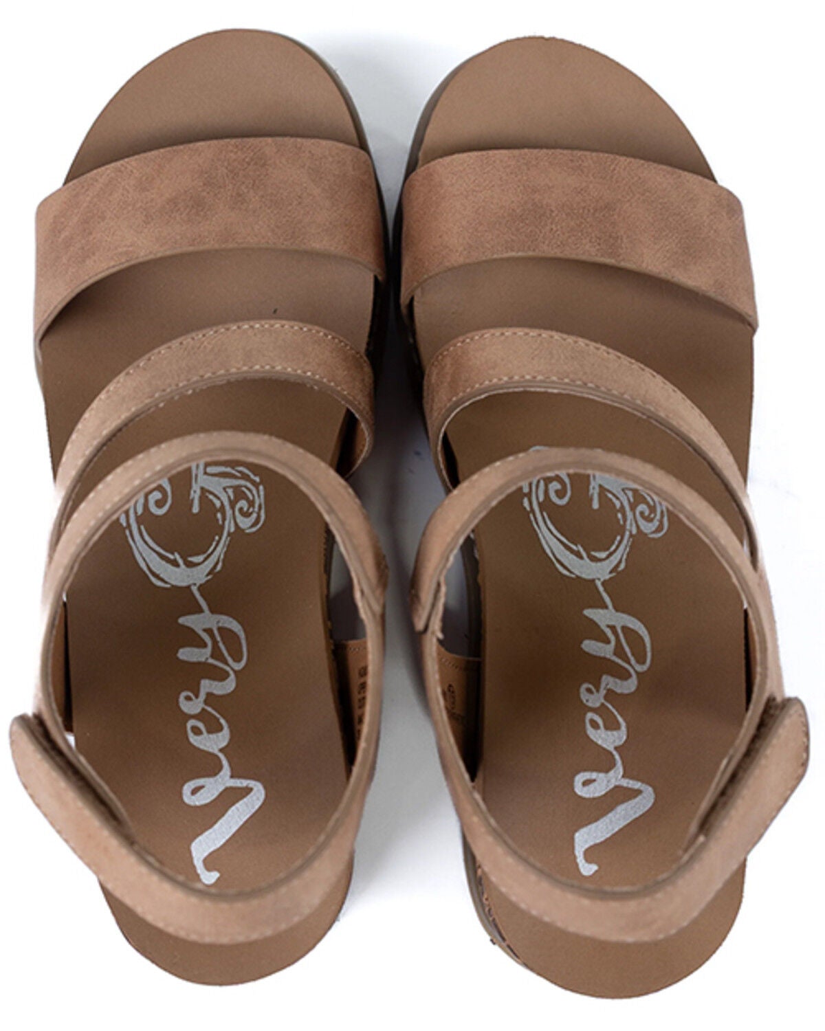 Image #3 - Very G Women's Verde Trail Wedge Sandals, Nude, hi-res