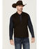 Image #1 - Cinch Men's Wool Canvas Reversible Zip-Front Vest , , hi-res