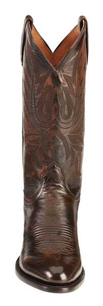 Image #4 - Lucchese Handmade Lonestar Calf Cowboy Boots - Medium Toe, , hi-res