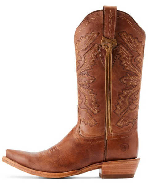 Image #2 - Ariat Women's Martina Western Boots - Snip Toe , Beige, hi-res