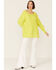 Image #2 - Free People Women's Citron Moira Slouchy Tunic Sweater, Yellow, hi-res