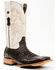 Image #1 - Tanner Mark Men's Exotic Caiman Belly Western Boots - Broad Square Toe, Brown, hi-res