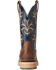 Image #3 - Ariat Men's Cowboss Western Boot - Broad Square Toe , Brown, hi-res