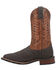 Laredo Men's Dillon Western Boots - Broad Square Toe, Brown, hi-res