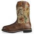 Image #2 - Justin Men's Stampede Trekker Camo Waterproof Boots - Soft Toe, Camouflage, hi-res
