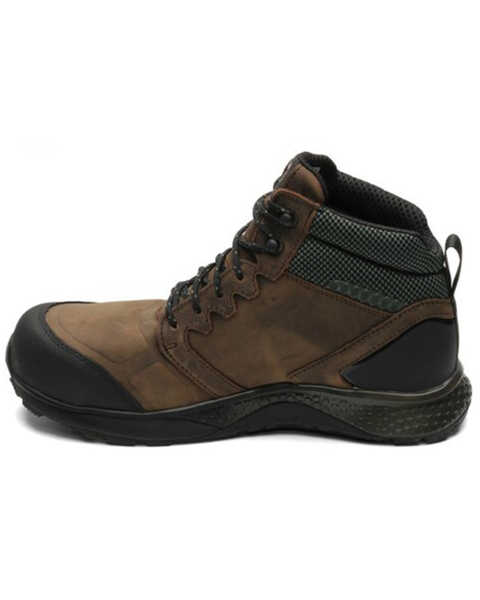 Image #3 - Timberland Men's Reaxion Waterproof Work Boots - Composite Toe, Brown, hi-res