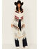 Image #1 - Shyanne Women's Long Striped Crochet Fringe Sweater Vest, Cream, hi-res