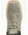 Image #6 - Tanner Mark Men's Exotic Full Quill Ostrich Western Boots - Broad Square Toe, Grey, hi-res