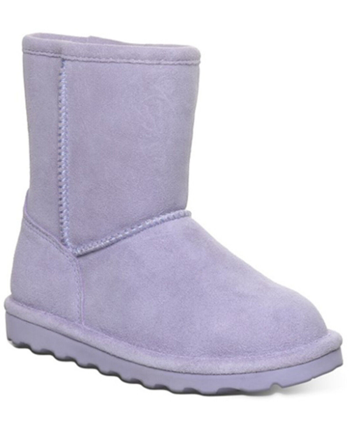 Image #1 - Bearpaw Girls' Elle Casual Boots - Round Toe, Purple, hi-res