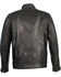 Milwaukee Leather Men's Sheepskin Moto Leather Jacket, Black, hi-res