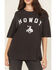 Image #3 - Z Supply x Diamond Cross Ranch Women's Howdy Not My First Rodeo Short Sleeve Graphic Tee, Black, hi-res