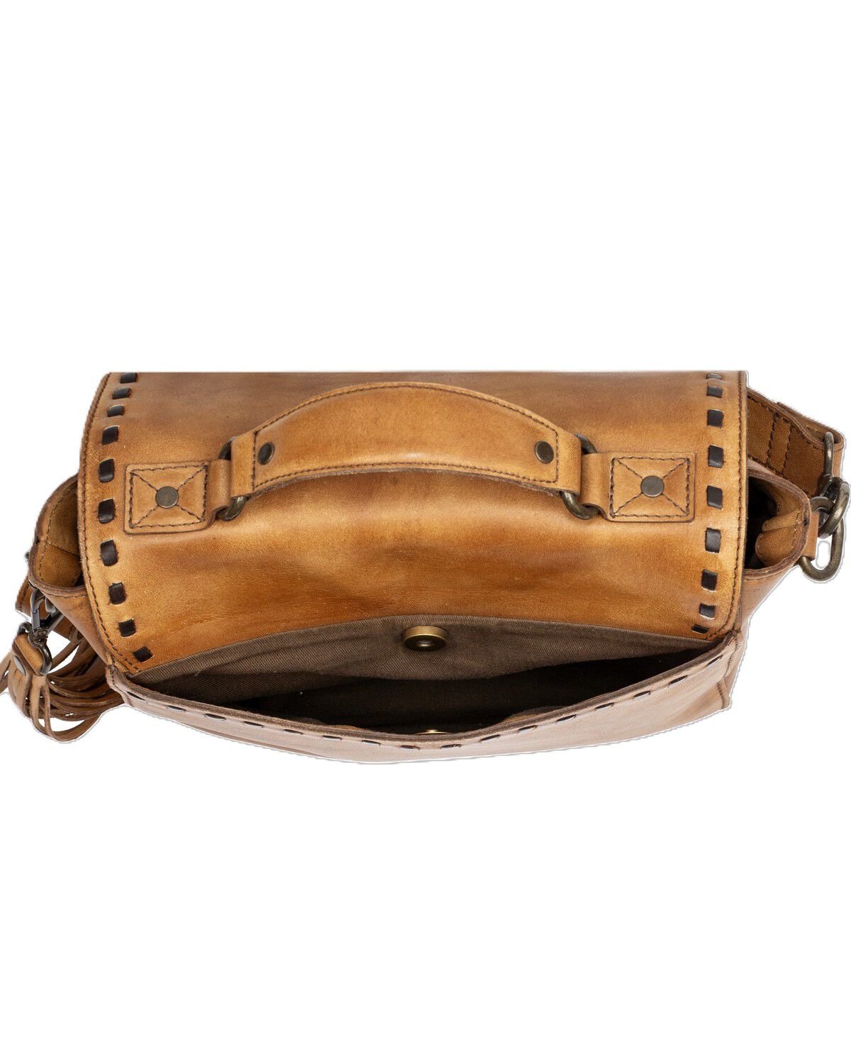 Image #6 - STS Ranchwear by Carroll Women's Bandera Dakota Crossbody Bag, Caramel, hi-res