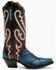 Dan Post Women's Exotic Ostrich Leg Western Boots - Snip Toe, Blue, hi-res