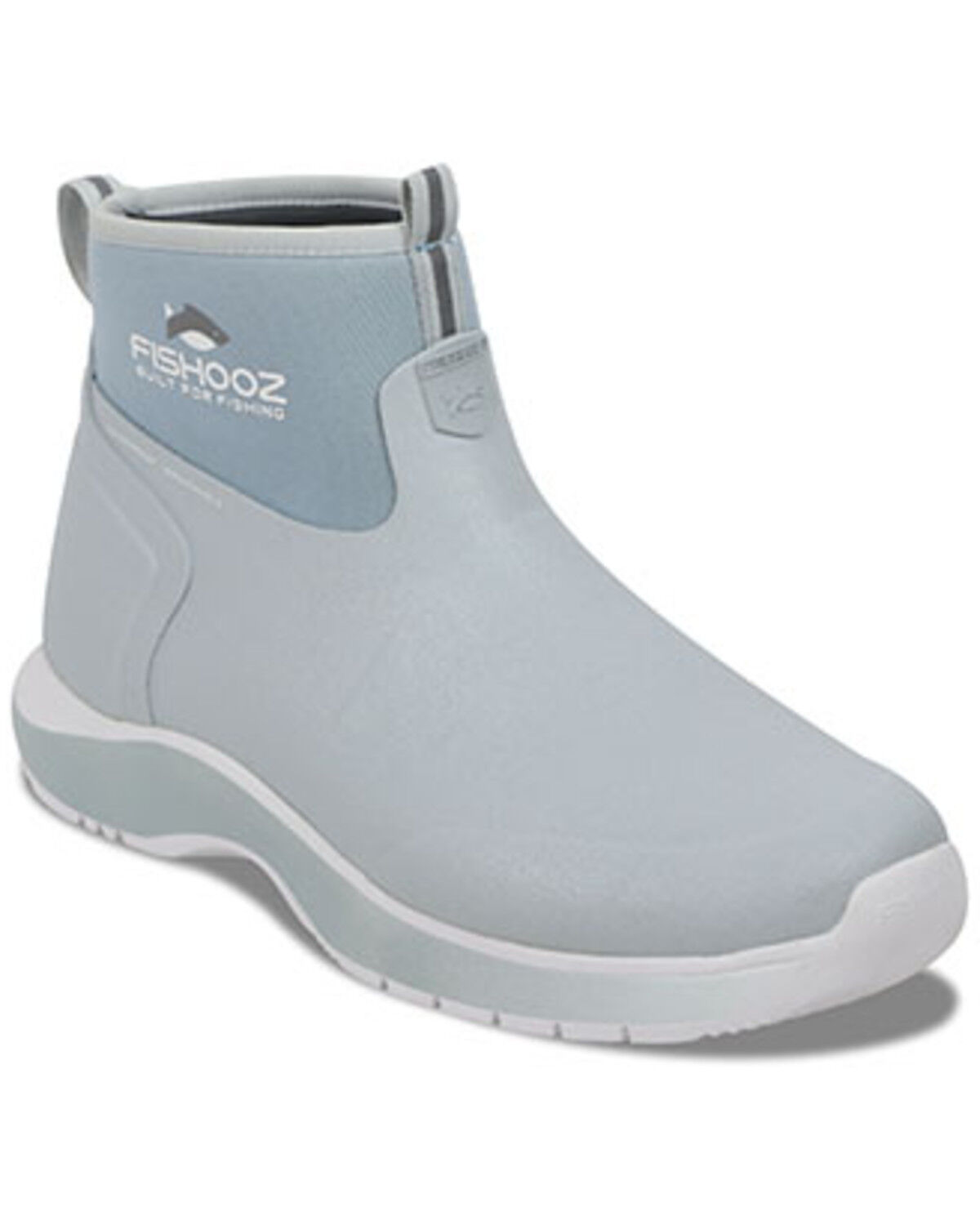 Image #1 - Dryshod Men's Dryrun Ankle Rubber Boots - Soft Toe, White, hi-res