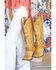 Image #8 - Junk Gypsy by Lane Women's Vagabond Western Boots - Snip Toe, Mustard, hi-res
