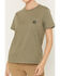 Image #3 - Carhartt Women's Relaxed Fit Lightweight Short Sleeve Pocket Tee, Heather Green, hi-res
