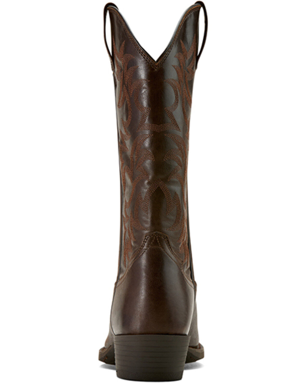 Image #3 - Ariat Men's Heritage Western Boots - Round Toe, Chocolate, hi-res