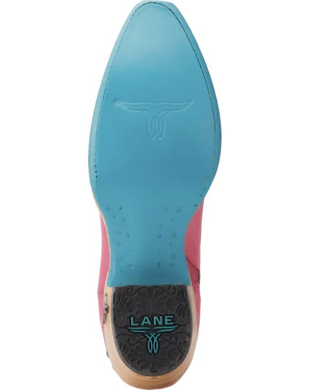 Image #7 - Lane Women's Cossette Western Booties - Snip Toe, Hot Pink, hi-res