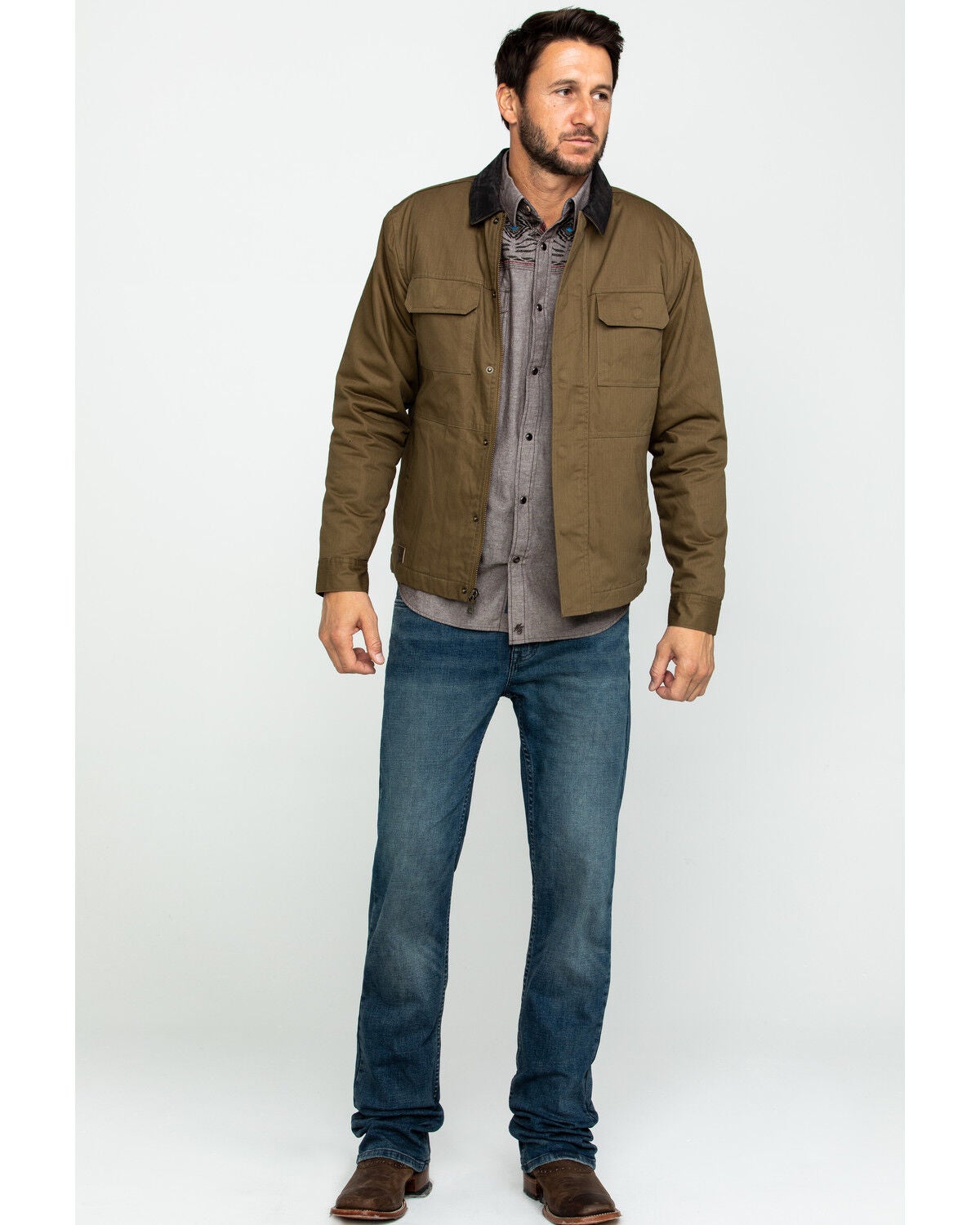 mens jacket canvas