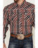 Image #3 - Cowboy Hardware Men's Arroyo Large Plaid Snap Western Shirt, Red, hi-res