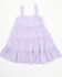 Image #1 - Yura Toddler Girls' Tiered Dress, Lavender, hi-res