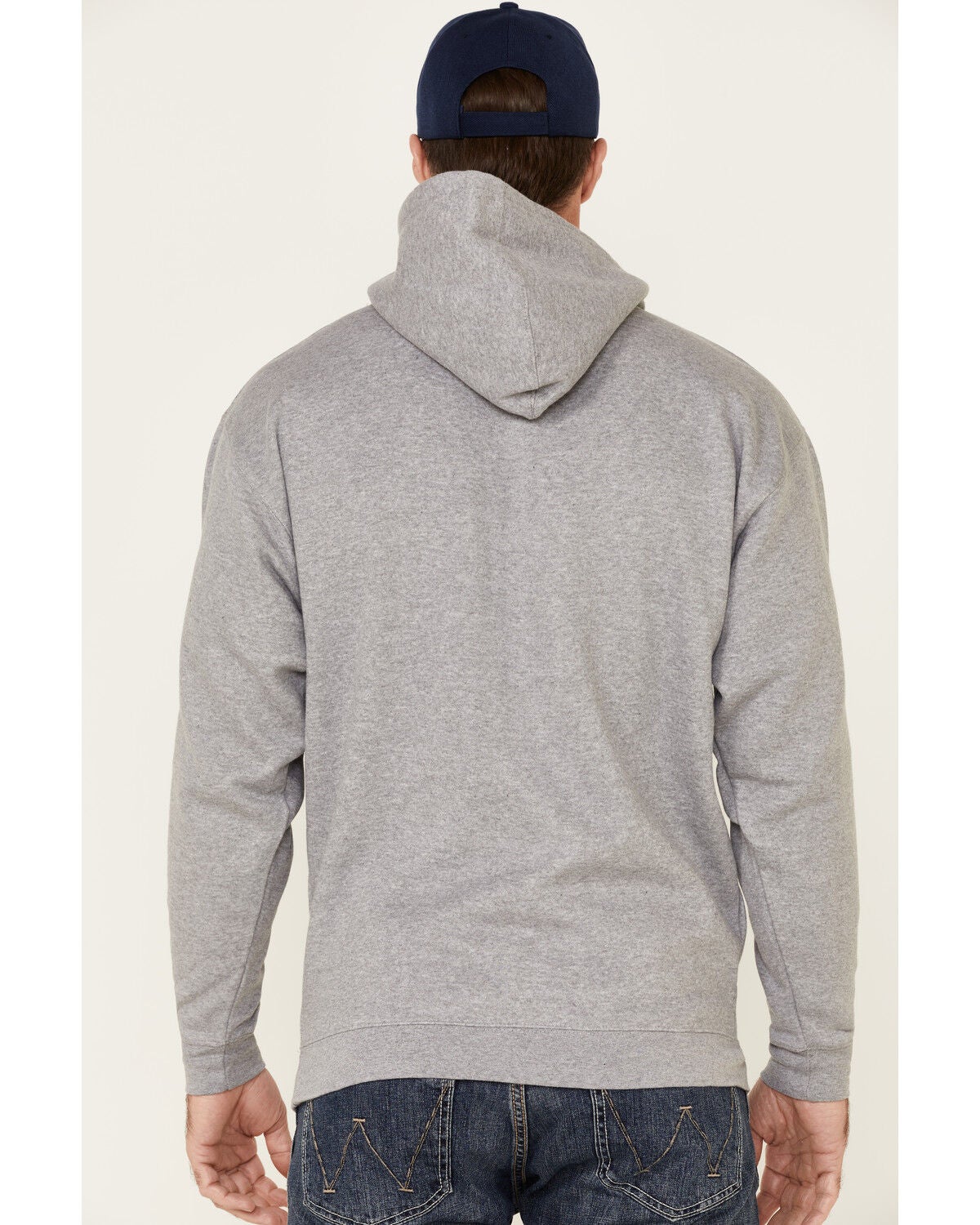 Image #4 - Tin Haul Men's Gray Native Arrowhead Graphic Hooded Sweatshirt, , hi-res