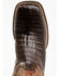 Image #6 - Cody James Men's Exotic Caiman Belly Western Boots - Broad Square Toe, Brown, hi-res