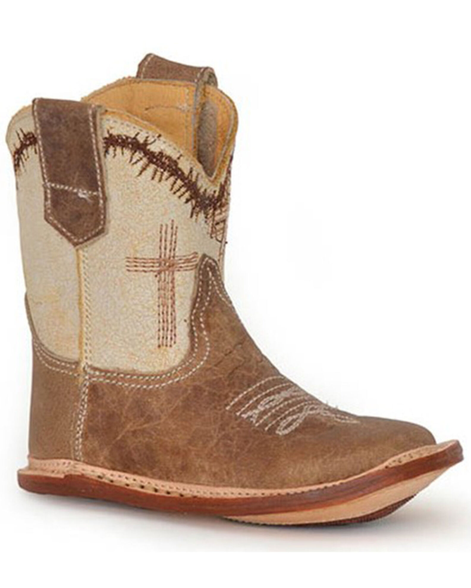 Infant square toe boots online