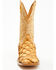 Image #4 - Cody James Men's Exotic Pirarucu Western Boots - Broad Square Toe, Yellow, hi-res