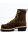Image #3 - Hawx Men's Lineman Lace-Up Waterproof Work Boot - Composite Toe, Brown, hi-res