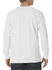 Image #2 - Dickies Men's Heavy Weight Crew Long Sleeve Tee - Big & Tall, White, hi-res