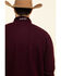 Ariat Men's Malbec Heather Bowdrie Bonded Full Zip Front Jacket , Wine, hi-res