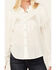 Idyllwind Women's Etta Fringe Western Yoke Long Sleeve Snap Shirt , White, hi-res